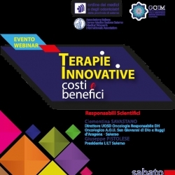 Evento Webinar “Terapie innovative: costi e benefici”